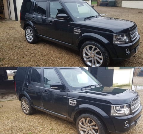 Exterior Detailing Image “Professional mobile car detailing service washing and waxing"