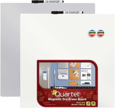a dry erase board with magnets