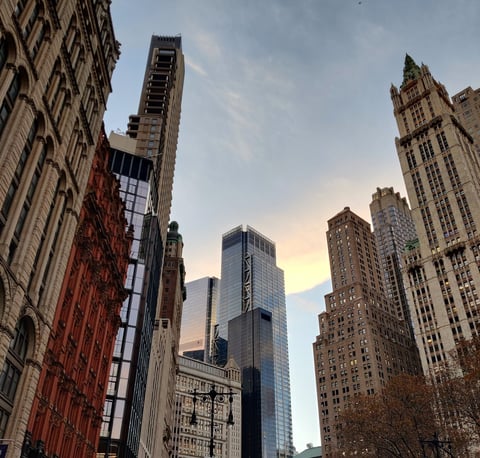 New York Downtown Skyline 