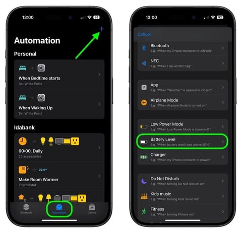 Modo de Baixo Consumo no iPhone