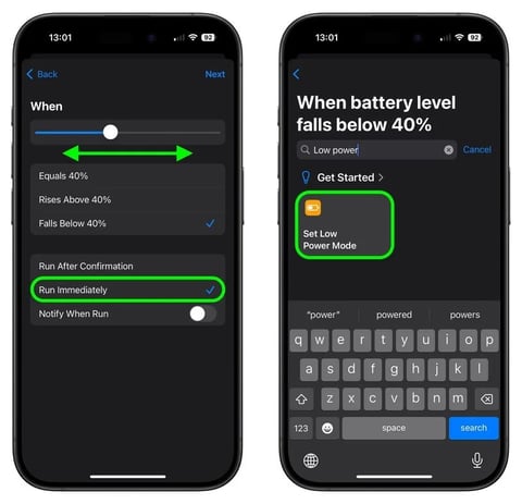 Modo de Baixo Consumo no iPhone