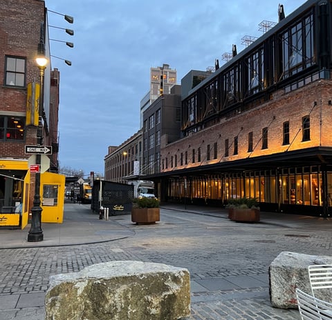 Sunrise to Sunset the Meatpacking District NYC