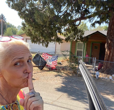 The Willitts tried a trick in Burney California 