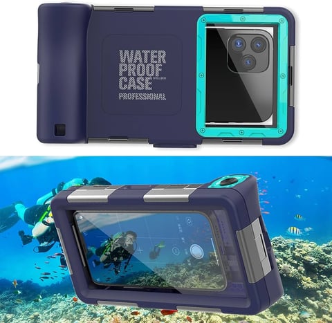 capa a prova de agua para celular