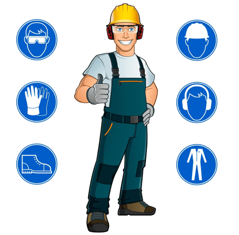 Imagem de equipamentos de epi