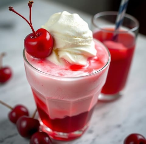Cherry Soda Float