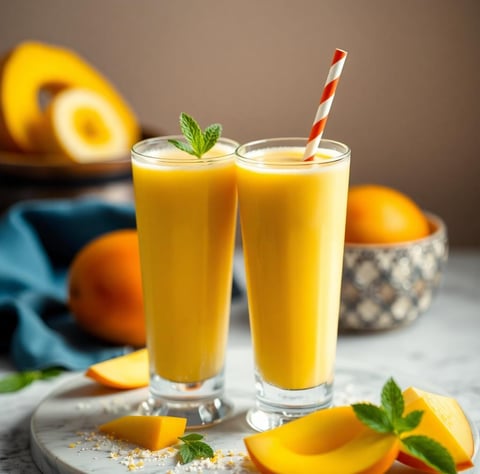 Mango Coconut Lassi