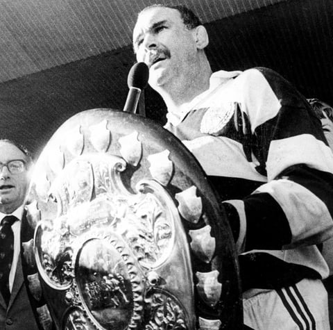 Andy Haden with the Ranfurly Shield