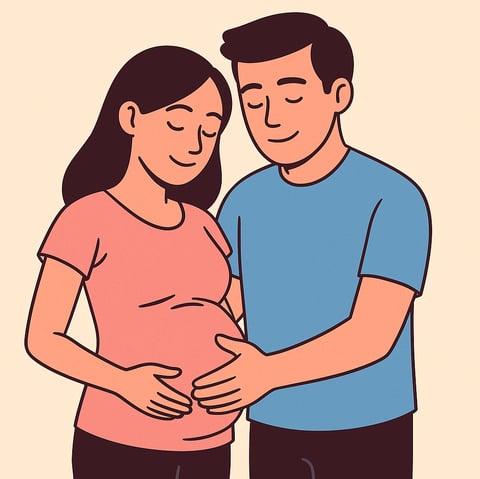 ilustrasi Kehamilan yang baik