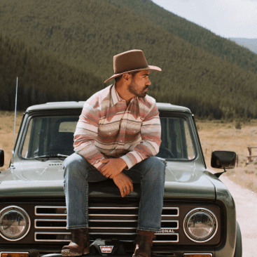 Stetson Bozeman crushable wool hat, great for sun protection on a Colorado dude ranch