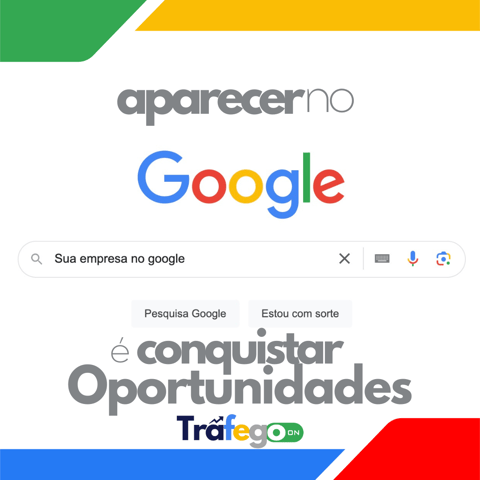 busca do google e sua empresa em destaque