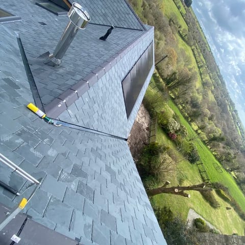 Warleggan House, New Roof