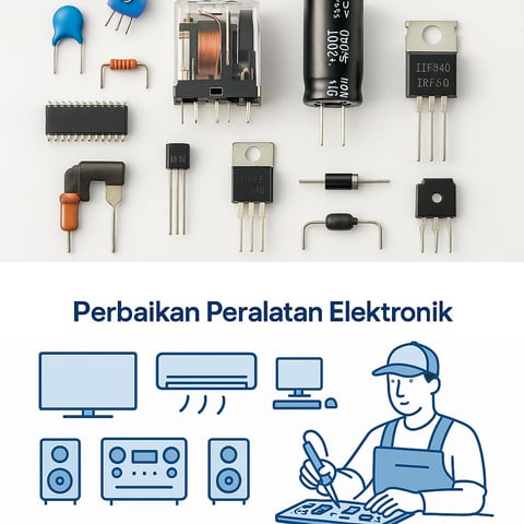 Jual kompenen elektronik