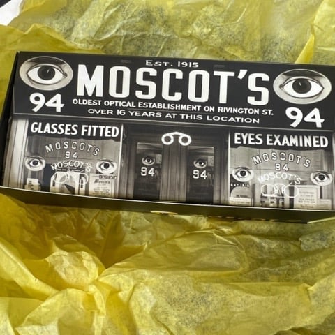 A New Pair of Moscot Glasses
