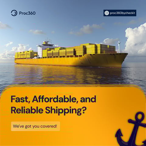 Sea shipping vs air shipping from China