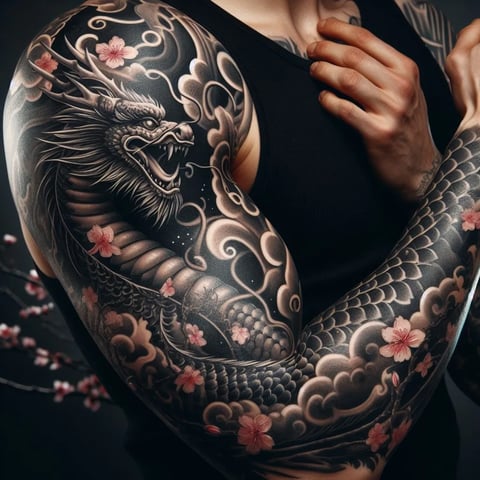 tatuaje estilo japones