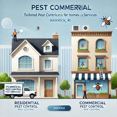 Residential and Commercial Pest Control Services in Warwick, RI – Homes, Apartments, Offices, and Retail Locations