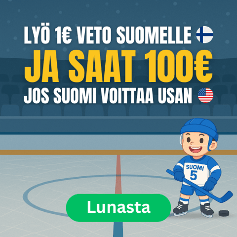 Suomi vs usa banneri