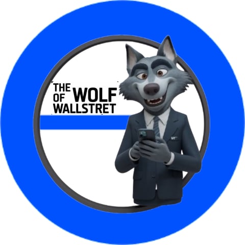 a wolf wall street wallpaper with a wolf in the middle of the image
