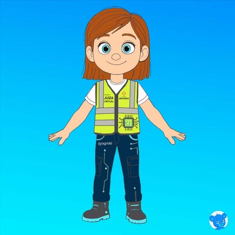 mascote 3D e personagem 3D