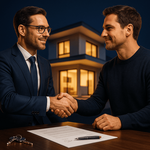 propriétaire Grenoble et son agent immobilier