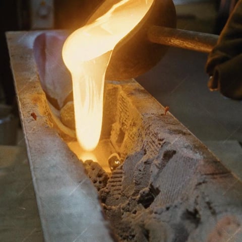 Moulage au sable de la verrerie Sand Casting