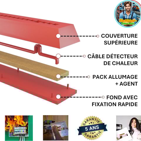 avantages qui font la différence sticker extincteur Barrettes