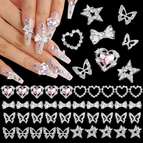 3D nail charms