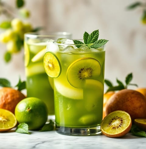 St. Patrick's Day Drink Green Sangria