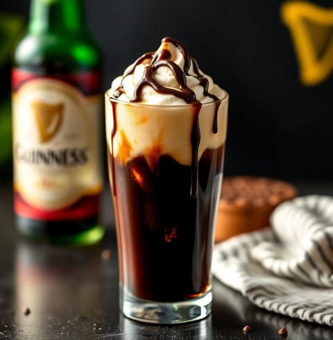 St. Patrick's Day Drink Guinness Float