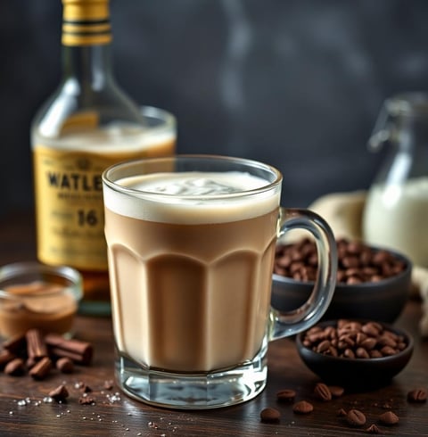 St. Patrick's Day drink Homemade Irish Cream