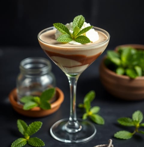 St. Patrick's Day Drink Grasshopper