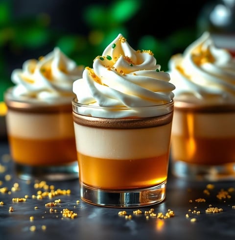 St. Patrick's Day Drink Pot o’ Gold Shots