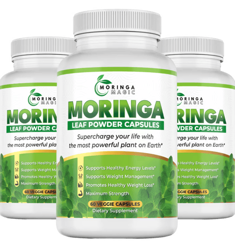Moringa Leaf Powder Capsules