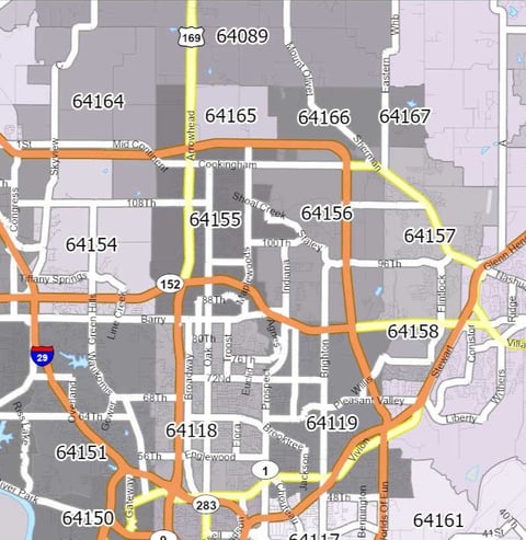 kansas-city-northland-pet-waste-removal-service-map