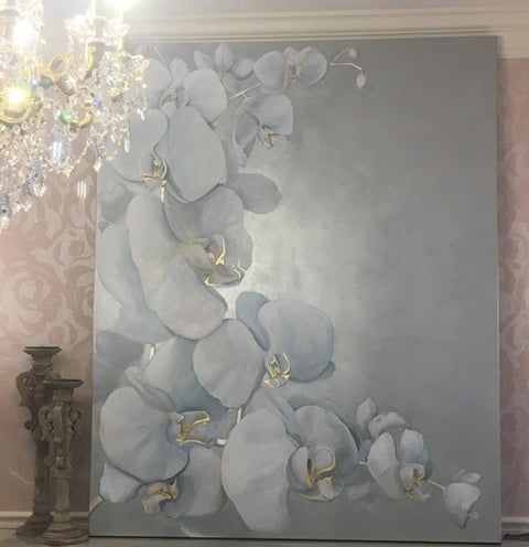 custom canvas art painting by marcine in pennington, nj