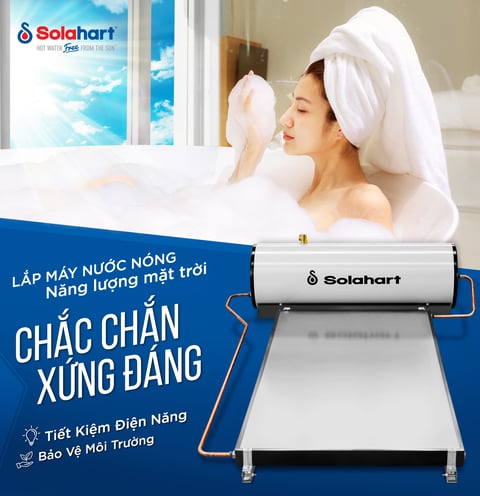 Lắp máy nước nóng năng lượng mặt trời Solahart