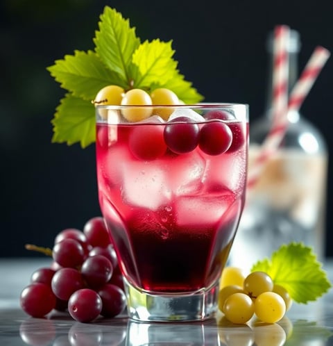 Grape Cooler Drink