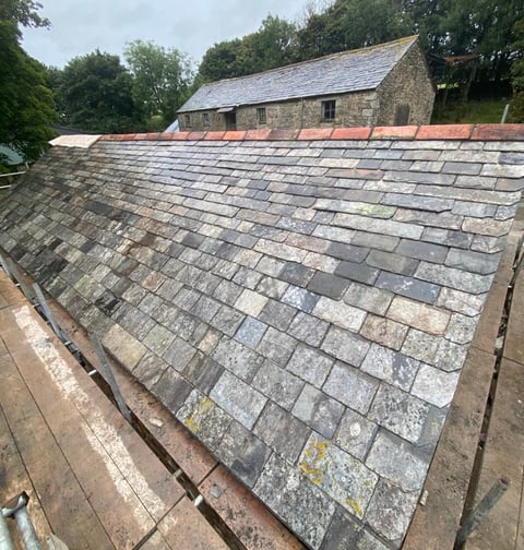 Cardinham Cornish Raf re roof