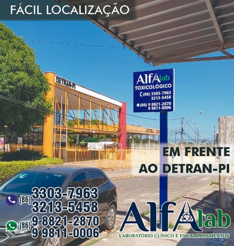 ALFALAB TOXICOLÓGICO DETRAN PI