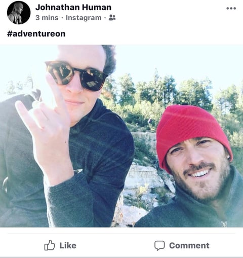 Johnathan Human Celebrating the Death of William Gabriel Willitts In Sisters Oregon