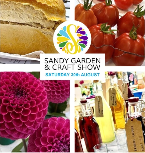 The Sandy Garden and Craft Show Show Schedule 2025