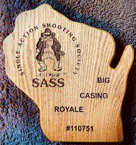 State of Wisconsin SASS plaque