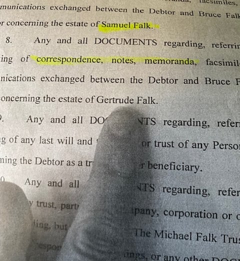 hypocrisy of Johnathan Human is that he stole from Maxwell Falk