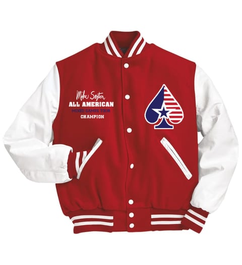 Mike Sexton Letterman Jacket