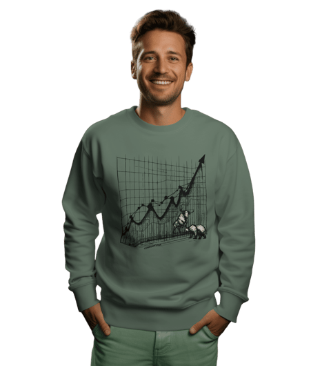 Bullen- und Bärenmarkt Blog und Sweater