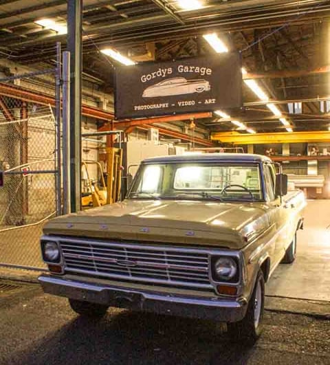 Jim Crosby's 1969 Ford F-100, with secret Vortec under the hood