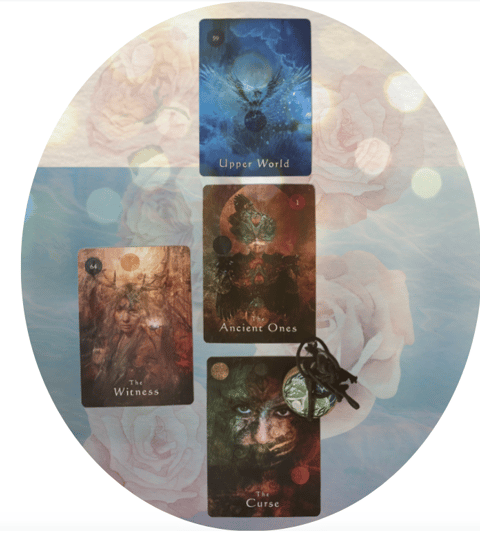 tarot spread in ritual to name chiron's wounds