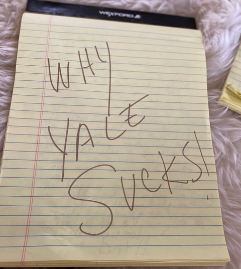Why Yale Sucks