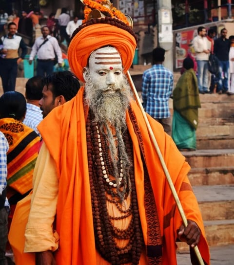 maha kumbh mela Naga sadhu